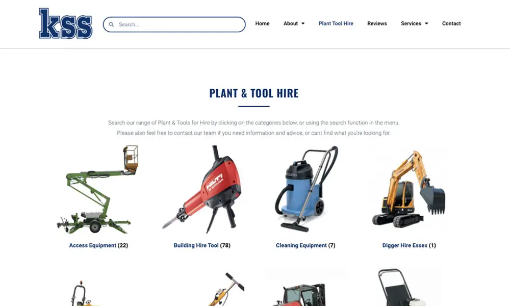KSS Plant And Tool Hire