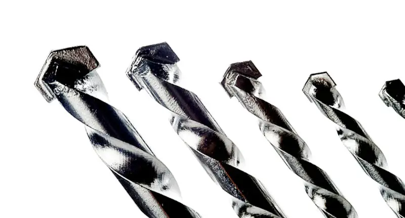 An image showing a standard masonry drill bit for use on brick and concrete